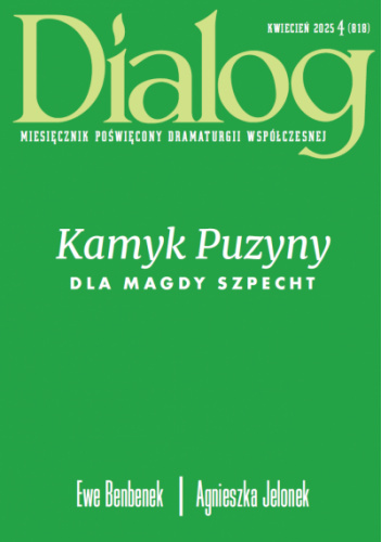 Dialog, nr 4 (818)/kwiecień 2025