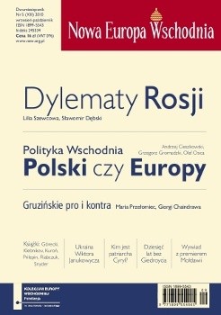 Nowa Europa Wschodnia. 5/2010