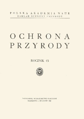 Ochrona Przyrody. Rocznik 43