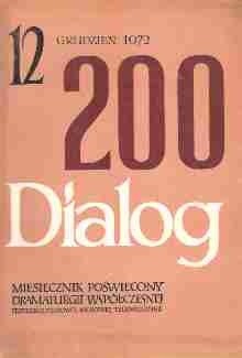 Dialog, nr 12 / grudzień 1972