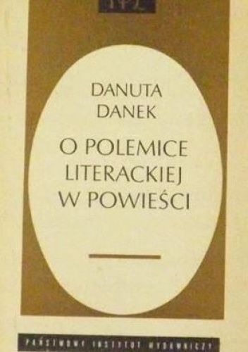 O polemice literackiej w powieści