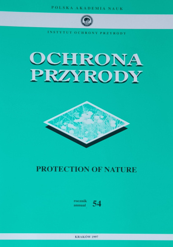 Ochrona Przyrody. Rocznik 54. Protection of Nature. Annual 54