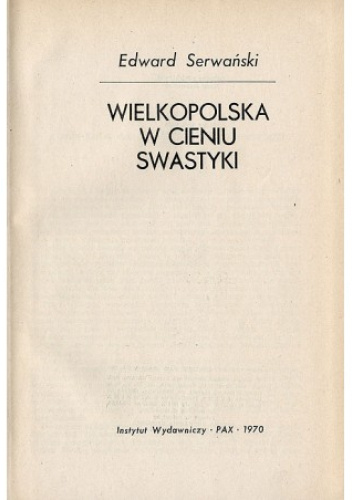 Wielkopolska w cieniu swastyki