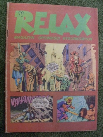 Relax nr 19 - magazyn opowieści rysunkowych