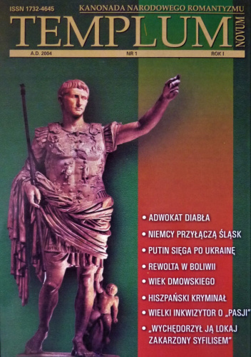 Templum Novum. Kanonada narodowego romantyzmu nr 1