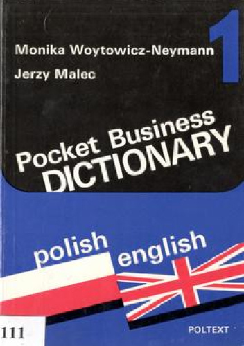 Pocket Business DICTIONARY. English - Polish.
