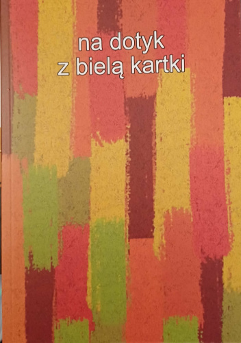 na dotyk z bielą kartki