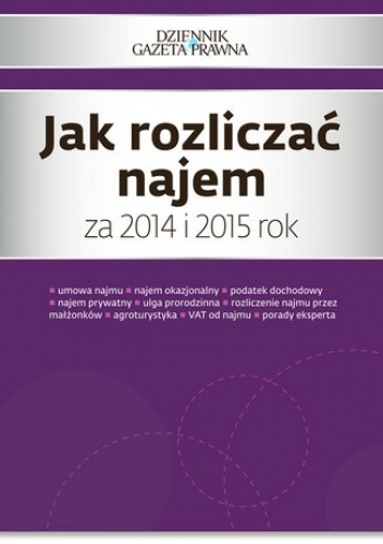 Jak rozliczać najem za 2014 i 2015 rok