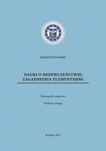 Nauki o bezpieczeństwie. Zaganienia elementarne