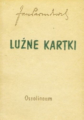 Luźne kartki