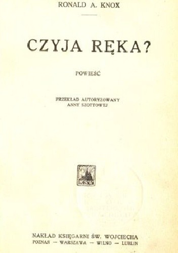 Czyja ręka?