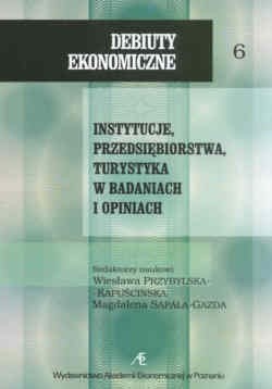 Instytucje, Przedsiębiorstwa, Turystyka W Badaniach I Opiniach