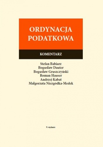 Ordynacja podatkowa. Komentarz