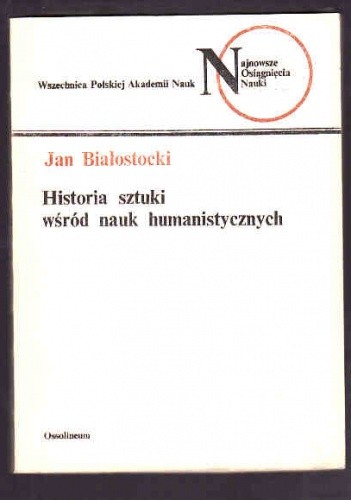 Historia sztuki wśród nauk humanistycznych