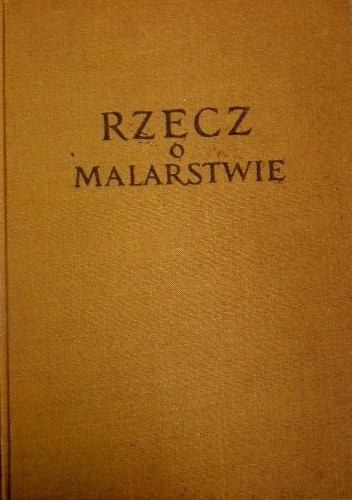 Rzecz o malarstwie