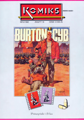 Komiks 18 - Burton i Cyb 1: Kosmiczni rabusie