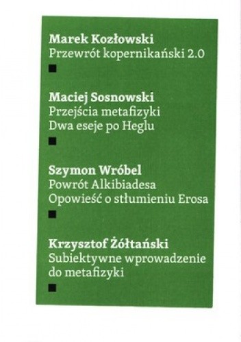 Cztery eseje metafizyczne