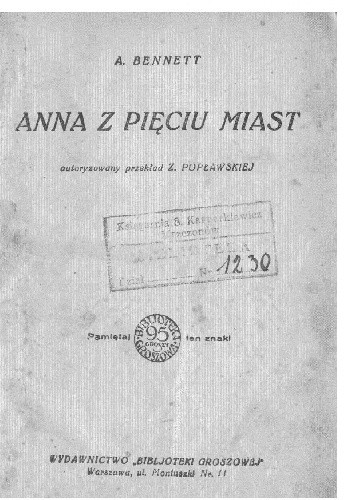 Anna z pięciu miast