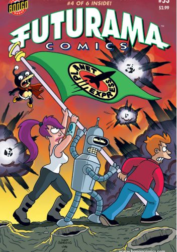 Futurama Comics #53 - A Bump in the Flight