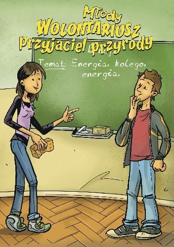 Młody wolontariusz przyjaciel przyrody