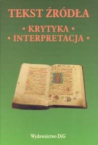 Tekst źródła Krytyka Interpretacja - Trelińska Barbara (red.)