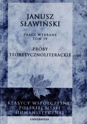 Próby teoretycznoliterackie