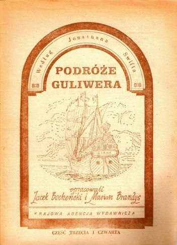 Podróże Guliwera, część trzecia i czwarta