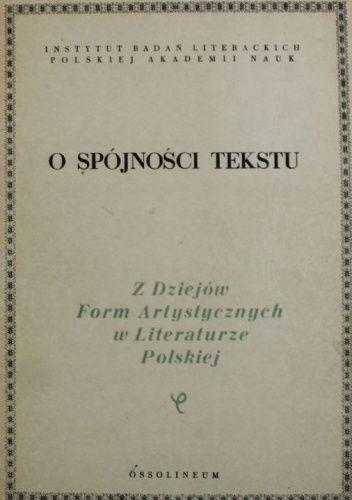 O spójności tekstu