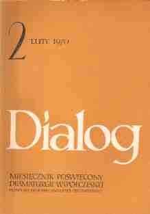 Dialog, nr 2 / luty 1970