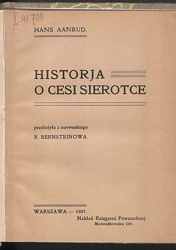 Historja o Cesi sierotce
