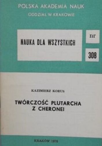 Twórczość Plutarcha z Cheronei