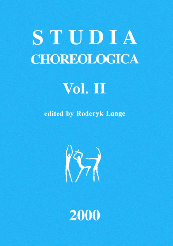 Studia Choreologica Vol. II