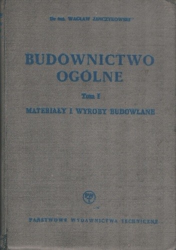 Budownictwo Ogólne, Tom 1