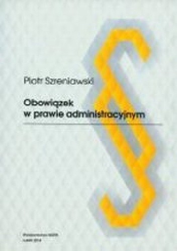 Obowiązek w prawie administracyjnym