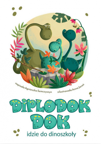 Diplodok Dok idzie do dinoszkoły