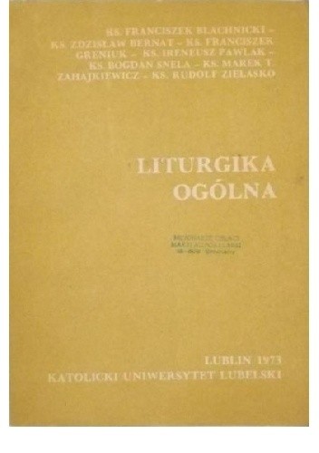Liturgika ogólna