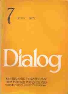 Dialog, nr 7 / lipiec 1971