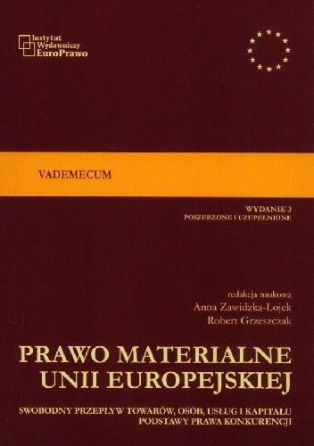 Prawo materialne Unii Europejskiej VADEMECUM