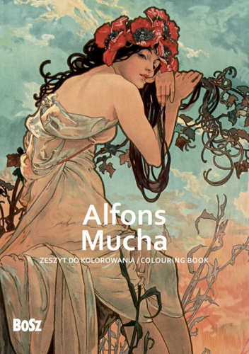 Alfons Mucha. Zeszyt do kolorowania