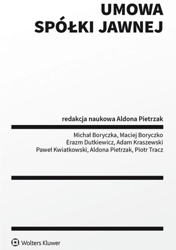 Umowa spółki jawnej