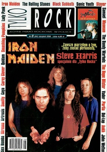 Tylko Rock, nr 8 (84) / 1998