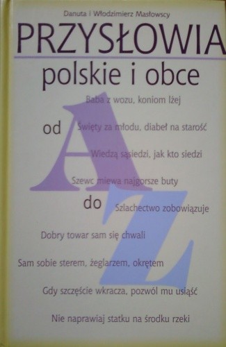 Przysłowia polskie i obce
