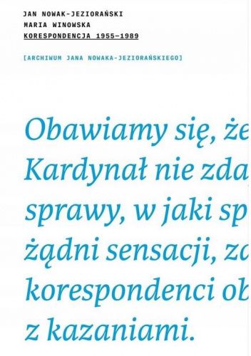 Korespondencja 1955-1989