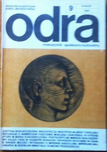 Odra. Miesięcznik społeczno-kulturalny nr 9, wrzesień 1987