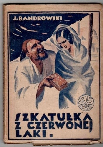 Szkatułka z czerwonej laki