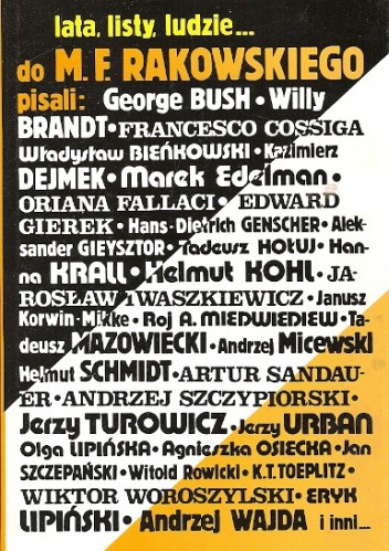 Lata, listy, ludzie...
