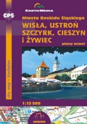 Miasta Beskidu Śląskiego (Wisła, Ustroń, Szczyrk, Cieszyn, Żywiec). Mapa CartoMedia 1:12 500