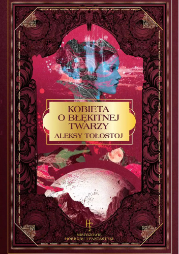 Kobieta o błękitnej twarzy