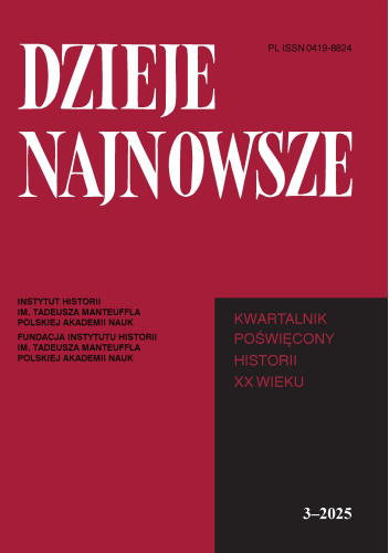 Dzieje Najnowsze 3/2025