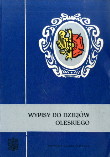 Wypisy do dziejów Oleskiego